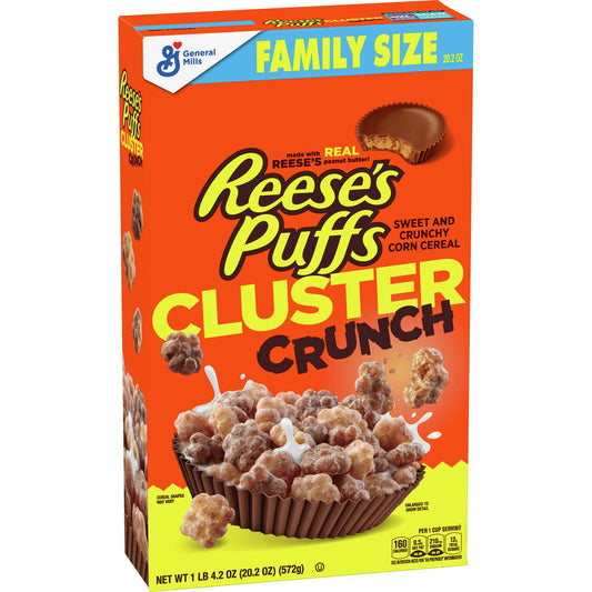 Cereal Reeses Cluster Crunch