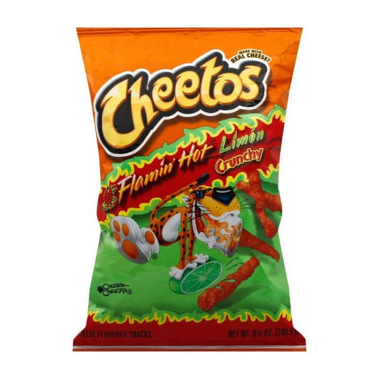 Flamin’ Hot Limon Crunchy Cheetos